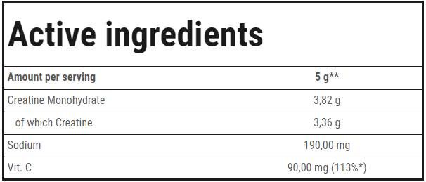 Creatine Sport | Pudră de creatină monohidrat - 300 de grame