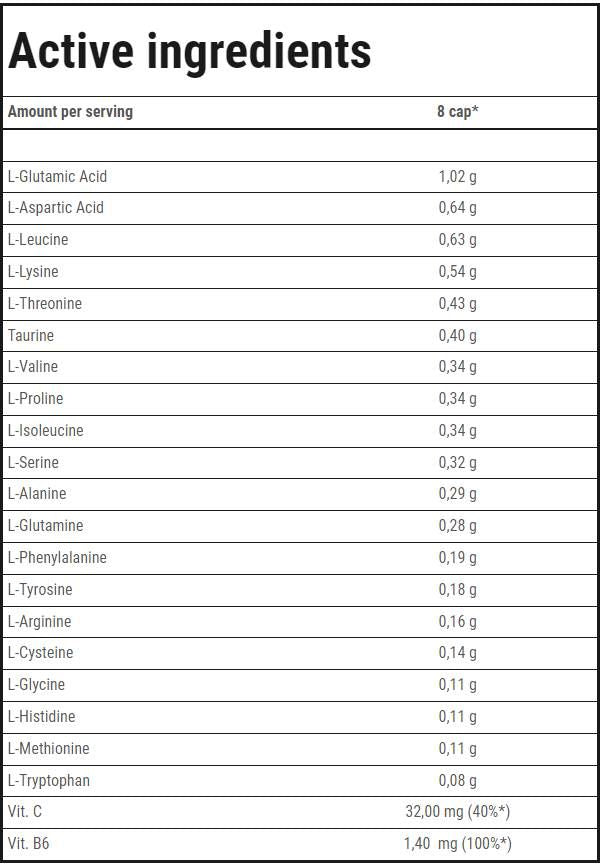 Amino Max 6800 - 160 capsule
