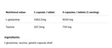 Glutamina 1250 XtraCaps - 360 capsule