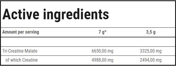 CM3 Pulbere | Tri-Creatine Malat - 250 de grame