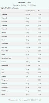 Multivitamine A - Z - 90 tablete