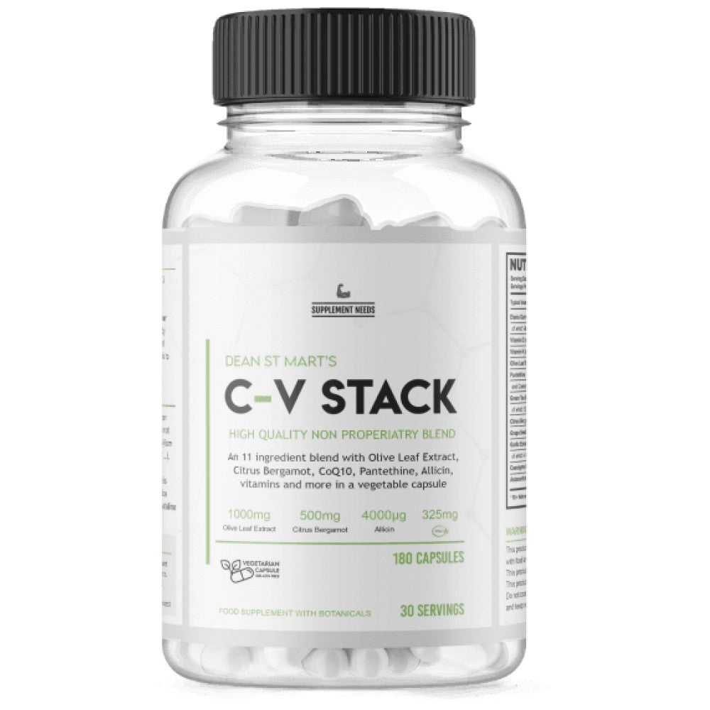 Stiva de CV | Suport pentru inimă și colesterol 180 de capsule