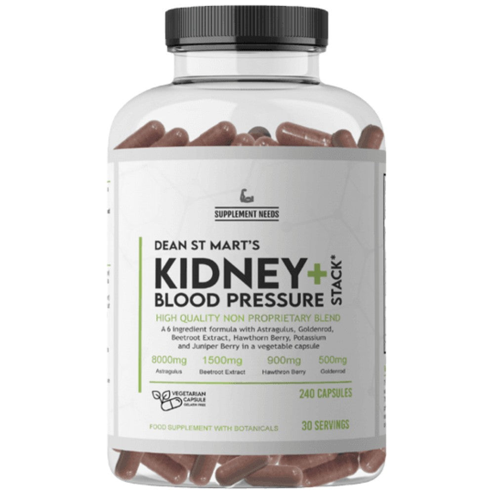 Stack pentru rinichi și tensiune arterială - 240 capsule