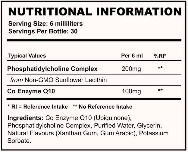 COQ10 lipozomal 100 mg 180 ml