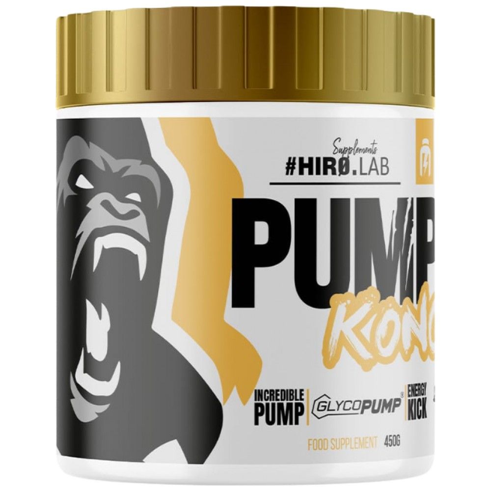 Pump Kong pre-antrenament | cu GlycoPump® - 450 grame