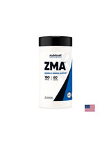 Zinc, magneziu si vitamina B6 - ZMA, 180 capsule Nutricost
