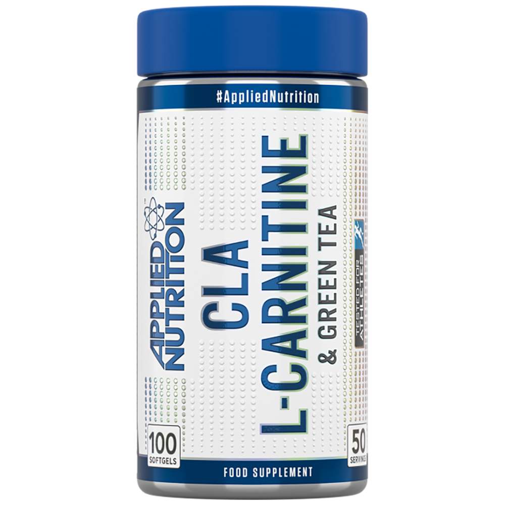 CLA, L-carnitină și ceai verde - 100 capsule de gel