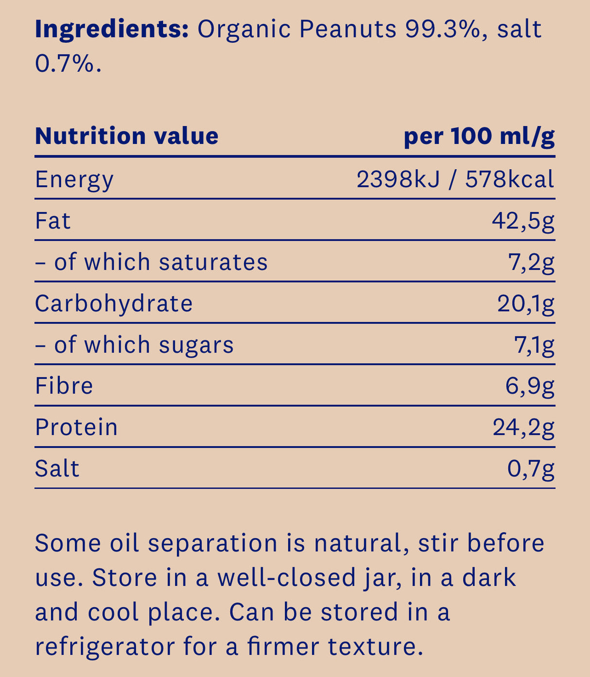 unt de arahide ECO crem 350g. (100% BIO)