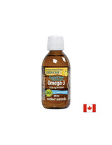 Crystal Clean from the sea® Omega-3 1250 mg (EPA/DHA 750/500) - Omega-3 + vitamina D3 1000 UI, 200 ml Webber Naturals