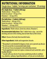 DetoX 30 tablete masticabile