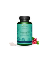 D-Mannose Complex mit Cranberry + Acerola/ Д-маноза комплекс с червена боровинка и ацерола, 120 капсули, 100% Vegan Vegavero - Feel You