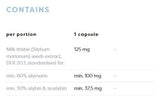 Ciulin de lapte | Silimarina 100 mg - 60 capsule
