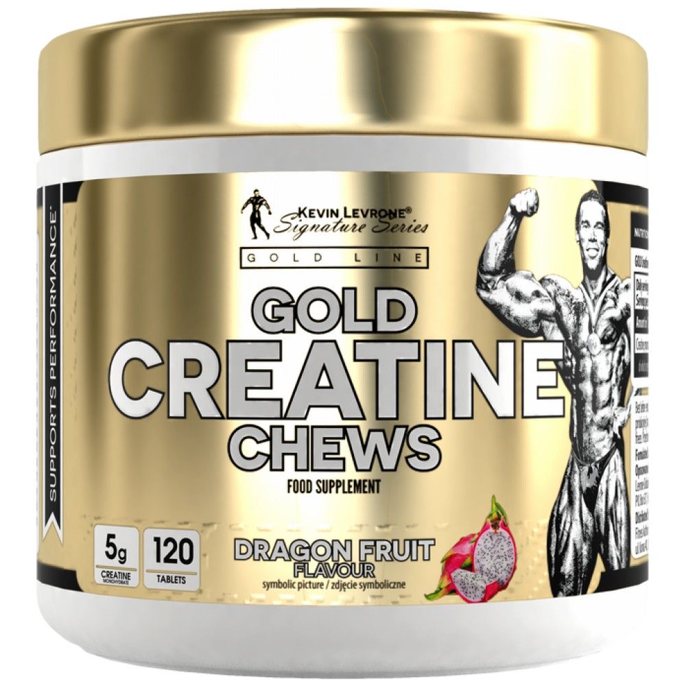 Mestec de creatină de aur | Creatina monohidrat - 120 tablete masticabile