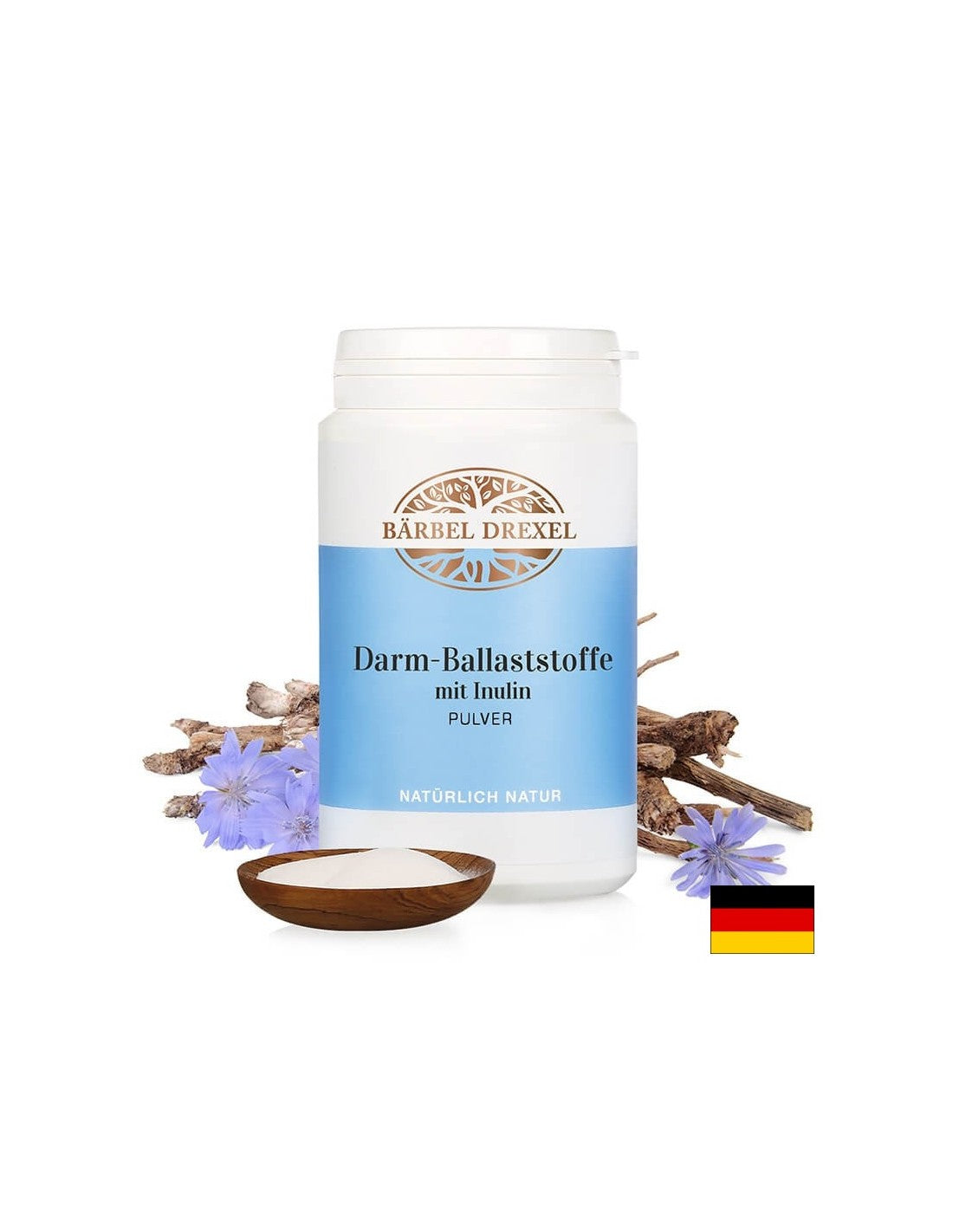 Darm-Ballaststoffe mit Inulin Pulver / Fibre din rădăcină de cicoare, 180 g Bärbel Drexel