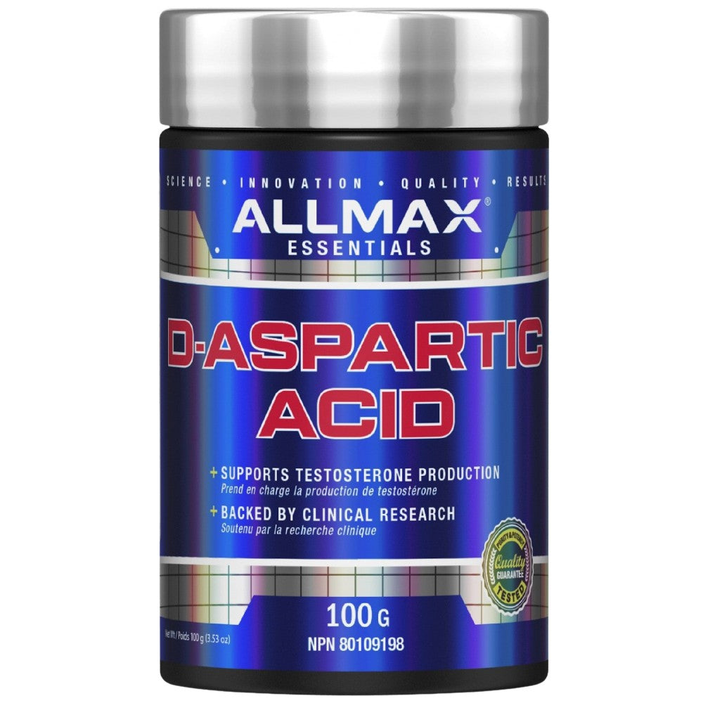 Acid D-aspartic / pulbere DAA - 100 grame