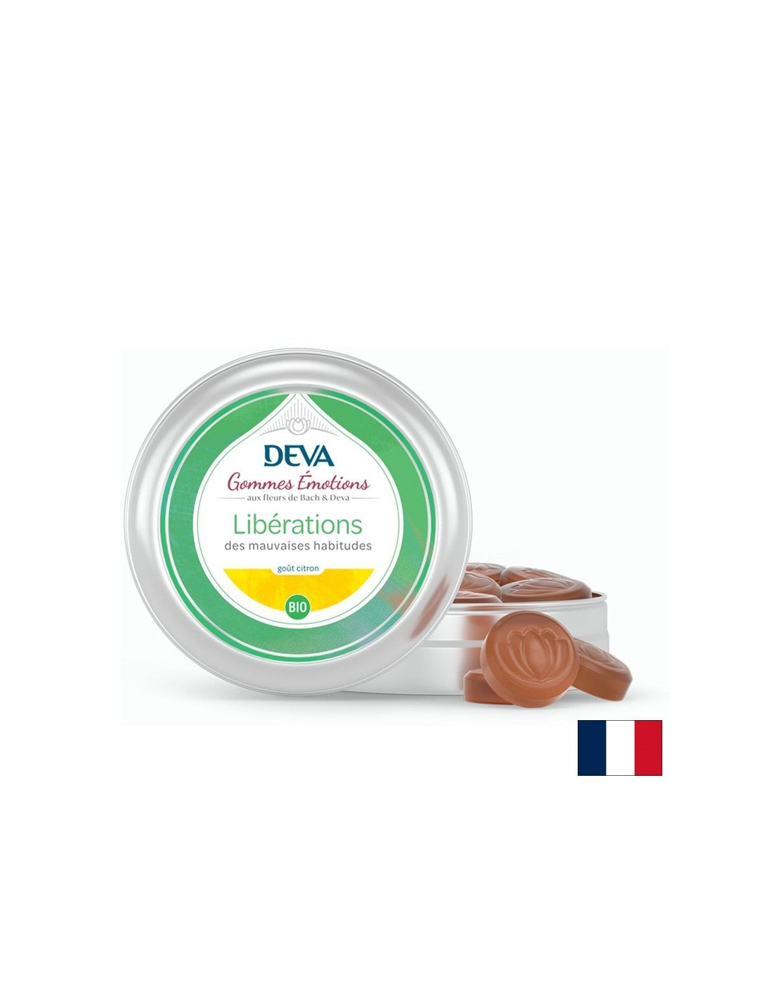 Bomboane de mestecat din plante pentru a scăpa de obiceiurile proaste, conform metodei Dr. Bach, 45 g