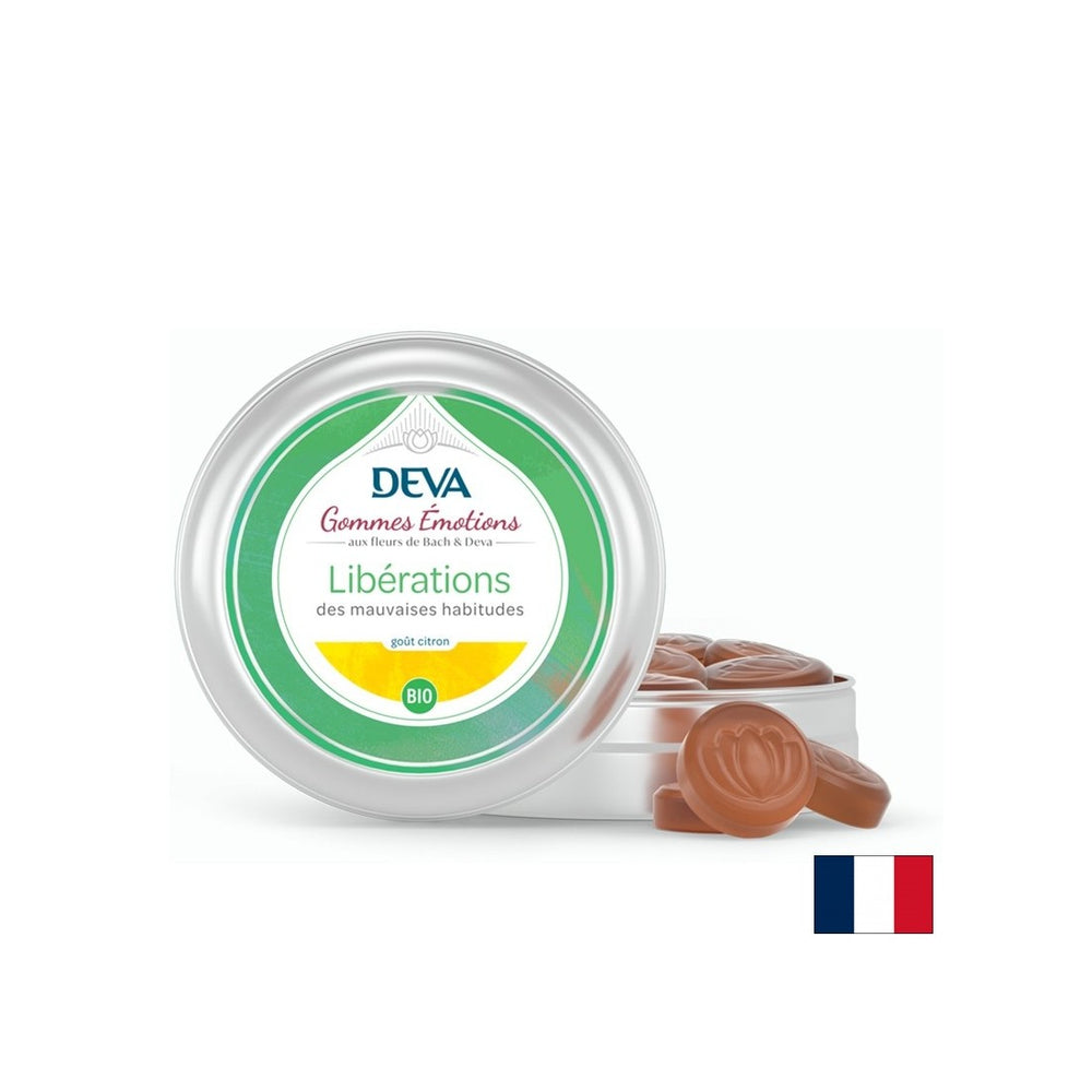 Bomboane de mestecat din plante pentru a scăpa de obiceiurile proaste, conform metodei Dr. Bach, 45 g
