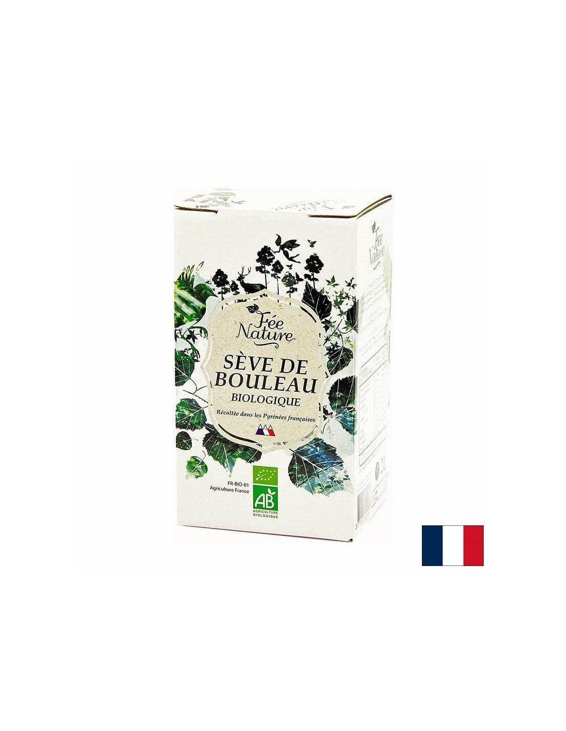 Suc de mesteacăn bio din Pirinei - Detoxifiere, tonifiere, imunitate puternică, 2 litri