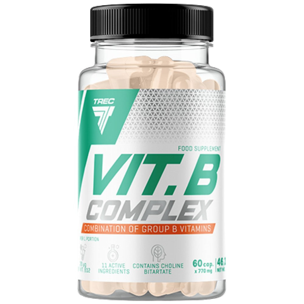 Vit. Complexul B | Vitamina B Group Completion - 60 de capsule
