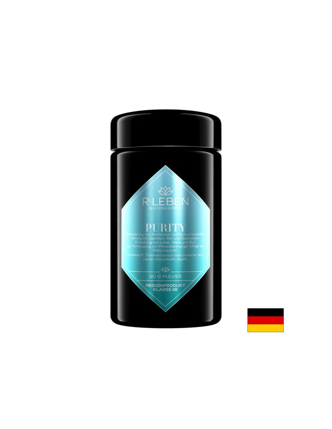 Detoxifiere - Zeolit ​​(clinoptilolit micronizat, activat), 90 g pulbere