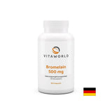 Digestie bună - Bromelaină (din ananas), 500 mg x 100 capsule