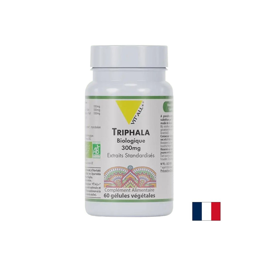 Digestie bună și detoxifiere - Triphala BIO, 300 mg x 60 capsule