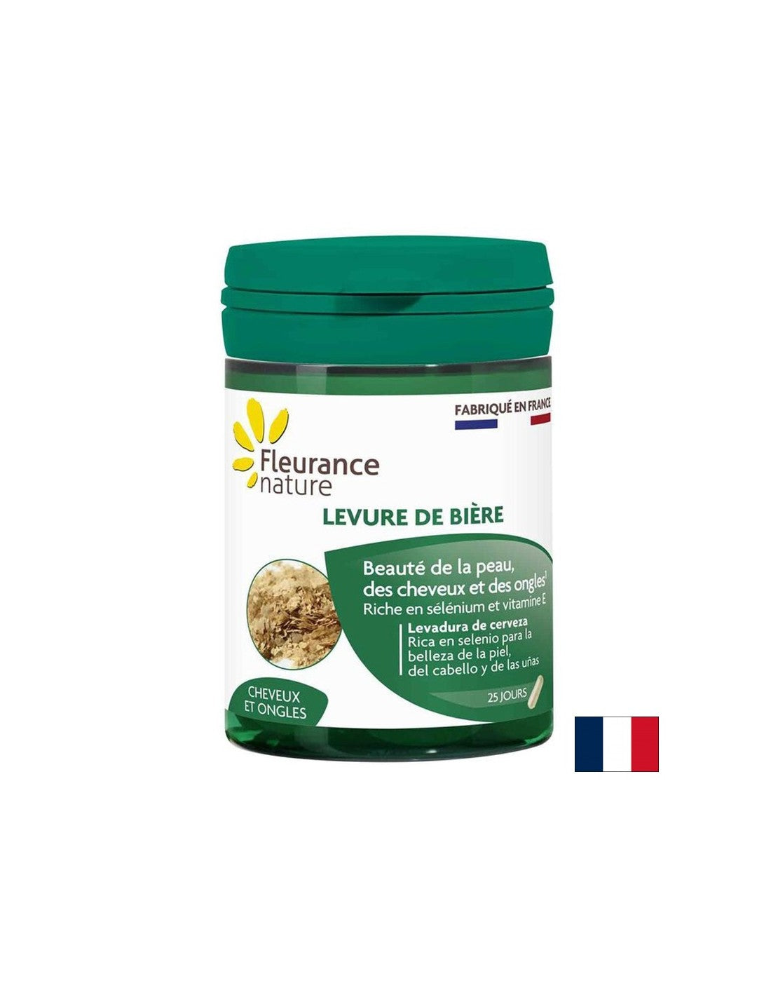 Digestie buna, imunitate si tonus puternic - Drojdie de bere, 50 capsule Fleurance Nature