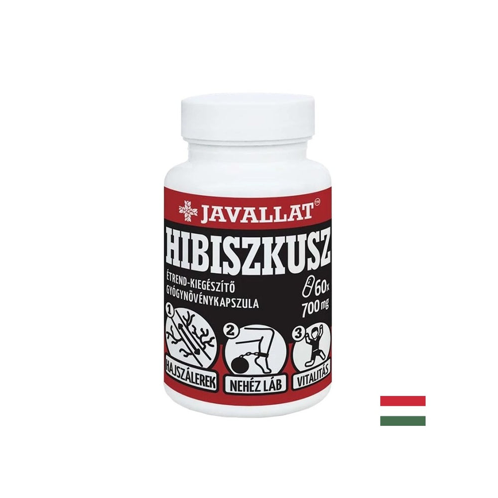 Circulație sanguină bună și sănătate venoasă - Hibiscus, 700 mg x 60 capsule
