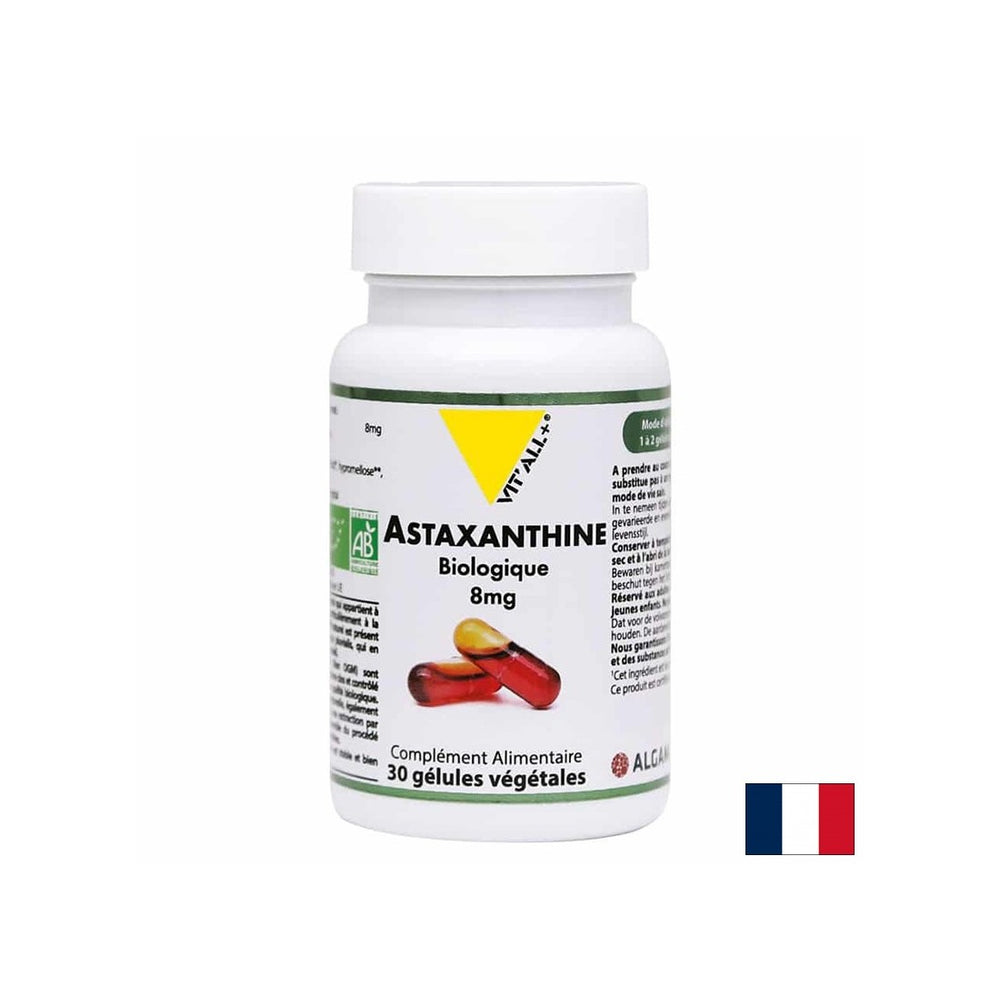 Vedere bună și sănătate celulară - Astaxantină, 8 mg x 30 capsule