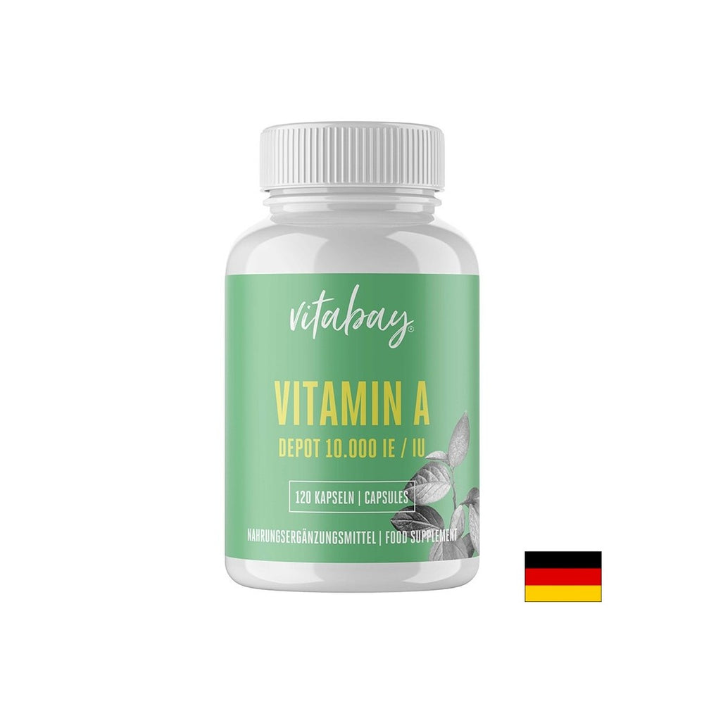 Vedere bună și imunitate puternică - Vitamina A, 10.000 UI x 120 capsule