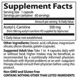 BEST Acetil-L-Carnitina 500 mg - 60 capsule