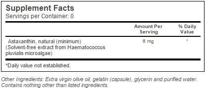 BEST Astaxanthin 6 mg - 30 capsule de gel