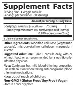 BEST Ultra Cordyceps - 60 capsule