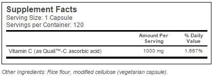 BEST Vitamina C + Quali™ C 1000 mg - 120 capsule