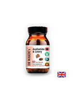 Asafoetida &amp; Telina - calmeaza sistemul digestiv si nervos, 60 capsule