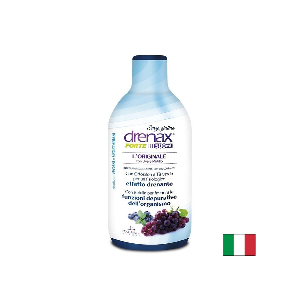 Formulă diuretică cu semințe de struguri și afine - Drenax - Drenax® Forte, 500 ml, 16 doze