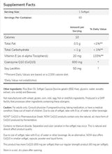 CoQ10 600 mg | Puterea maximă - 60 capsule de gel
