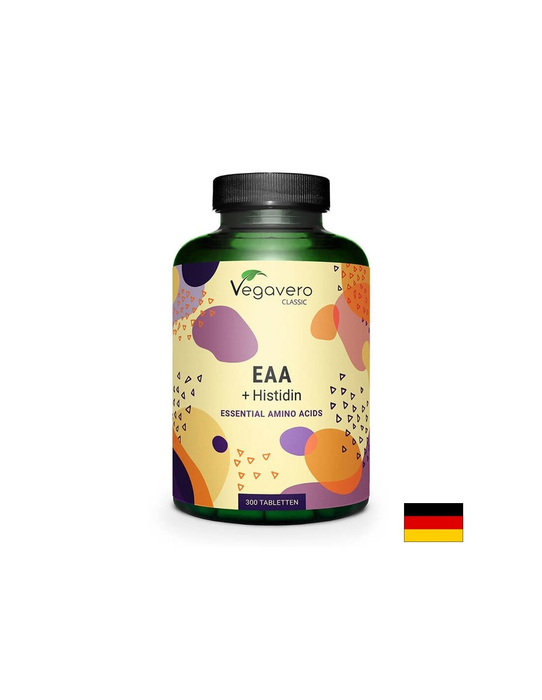 EAA+ Histidină/ Aminoacizi esențiali + Histidină, 300 tablete, 100% Vegan Vegavero