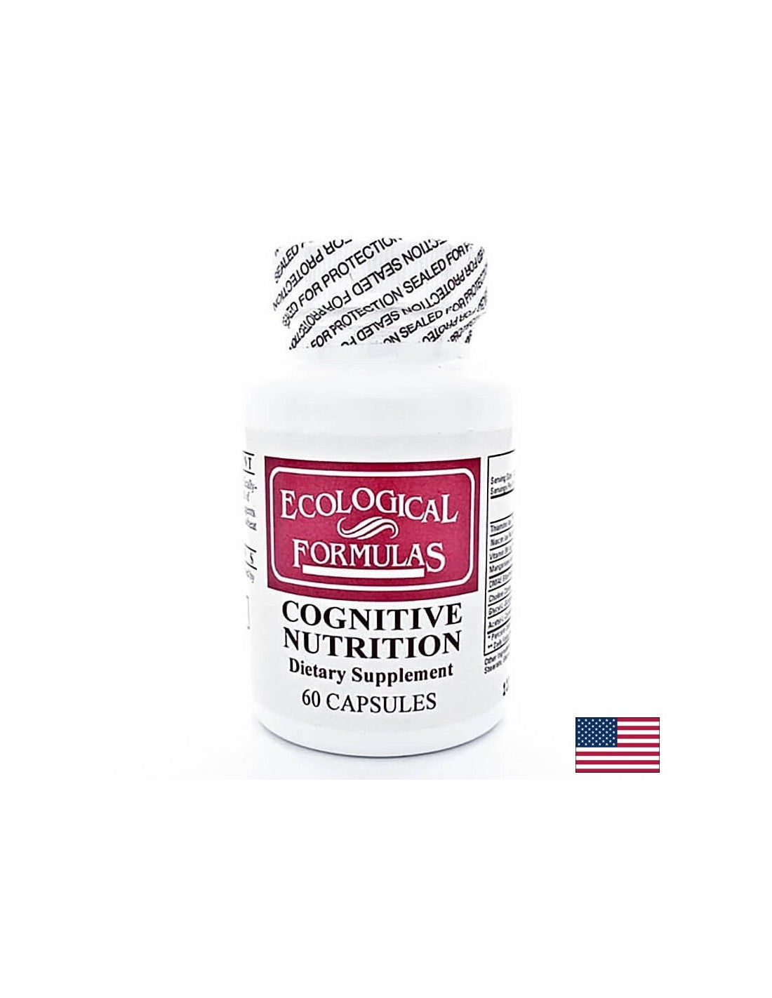 Pentru a stimula activitatea creierului - Cognitive Nutrition, 60 capsule