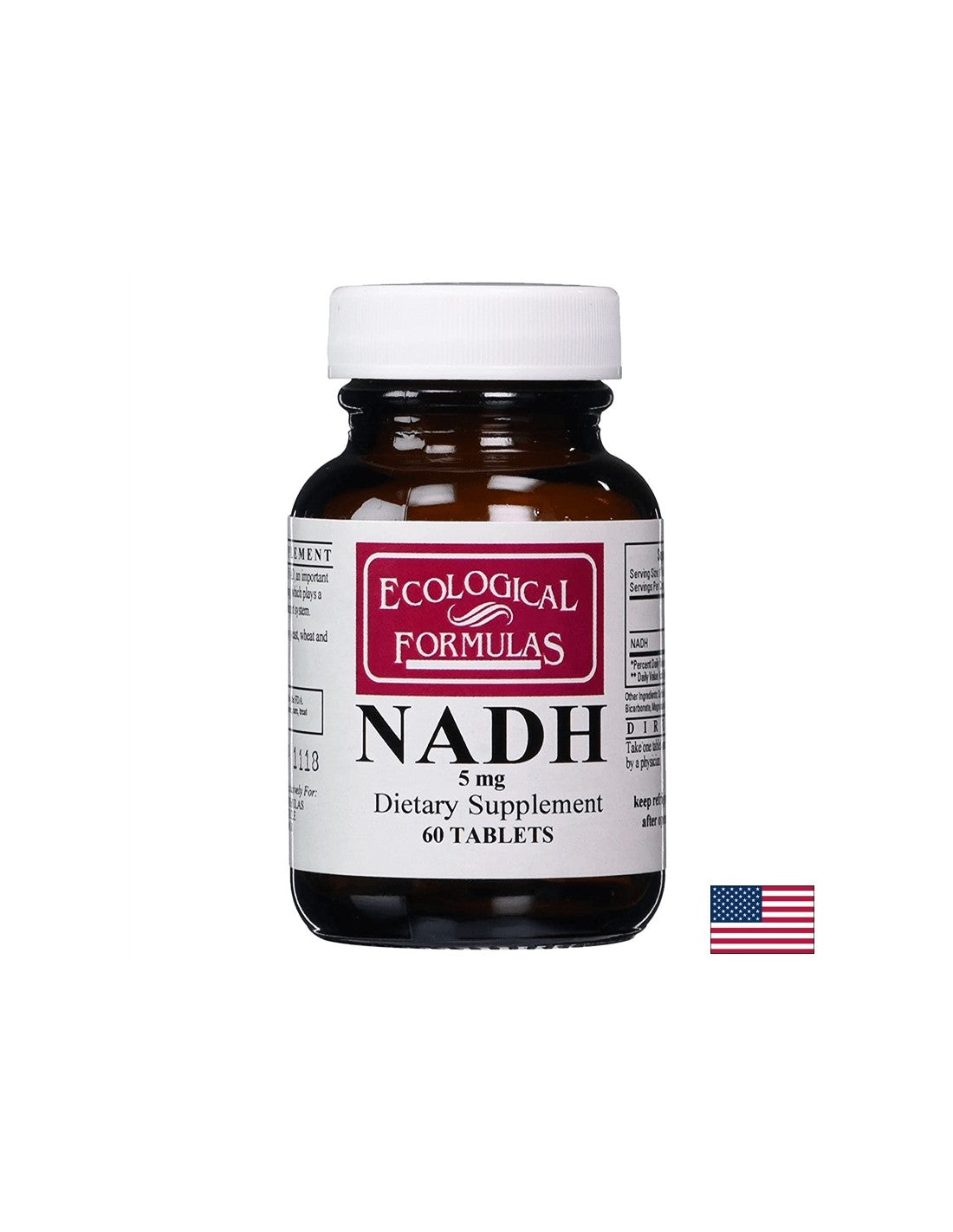 NADH (Nicotinamidă adenin dinucleotidă), 60 tablete Formule ecologice