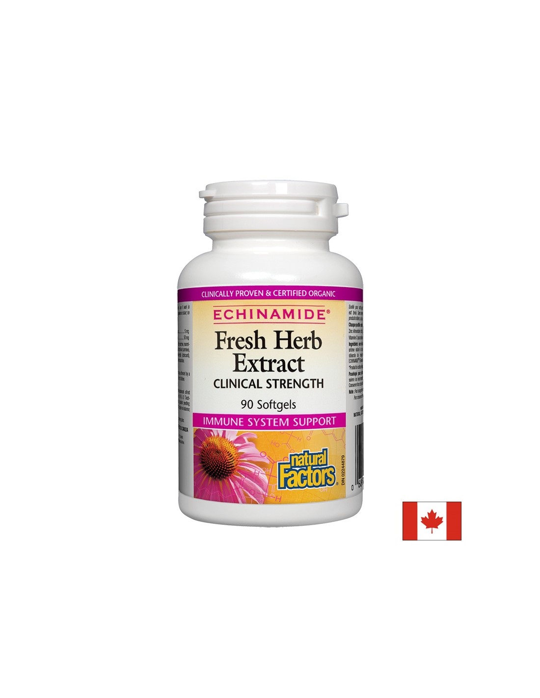 Echinamide Fresh Herb Extract Clinical Strength 250 mg - 90 capsule de gel