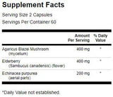 Soc/Agaricus/Echinacea 120 capsule