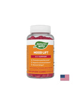Echilibru emoțional și bună dispoziție - Formula cu extract de șofran Mood Lift, 60 de geluri Nature's Way