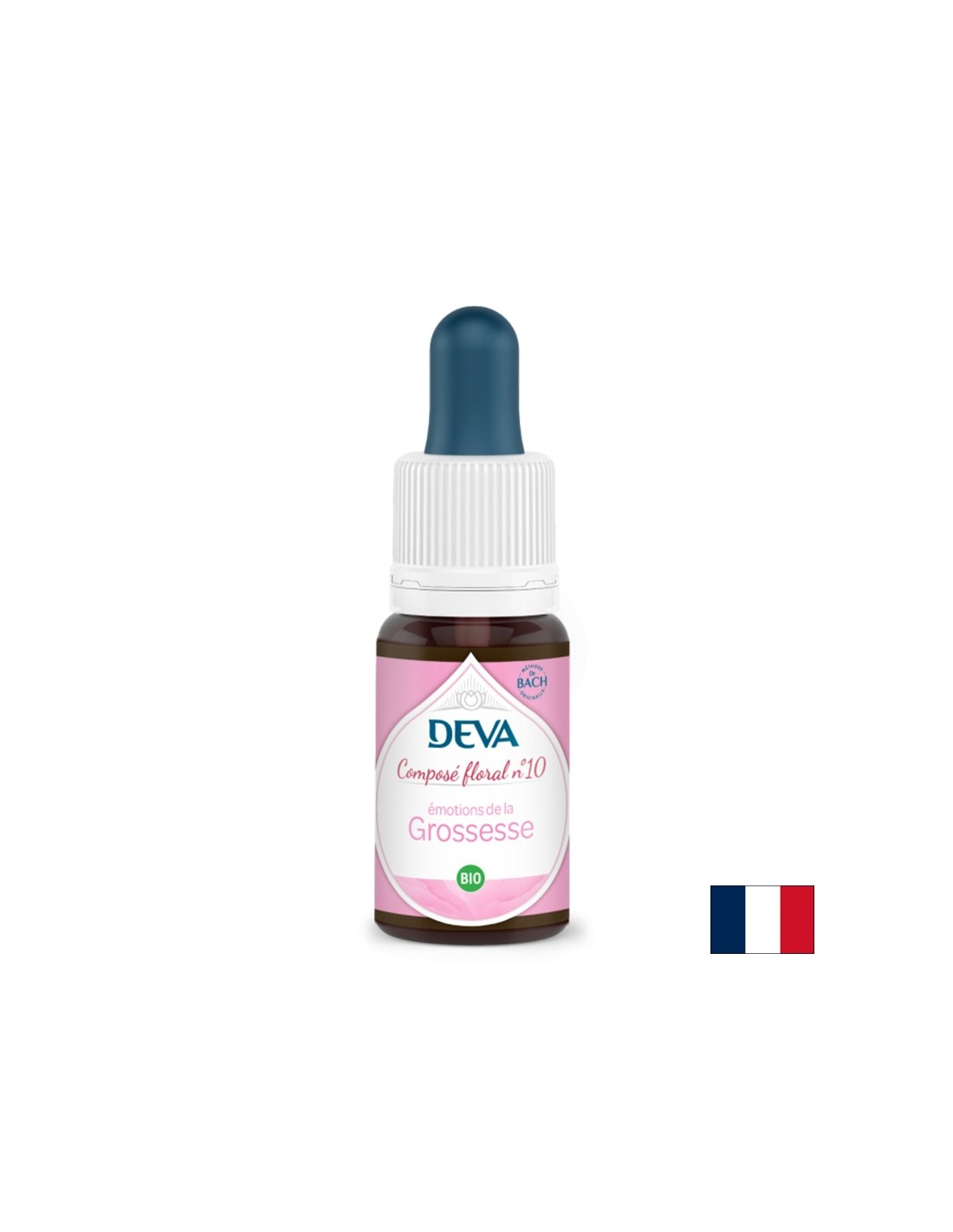 Echilibru emoțional în timpul sarcinii, esențe florale, picături florale Bach nr. 10, 15 ml