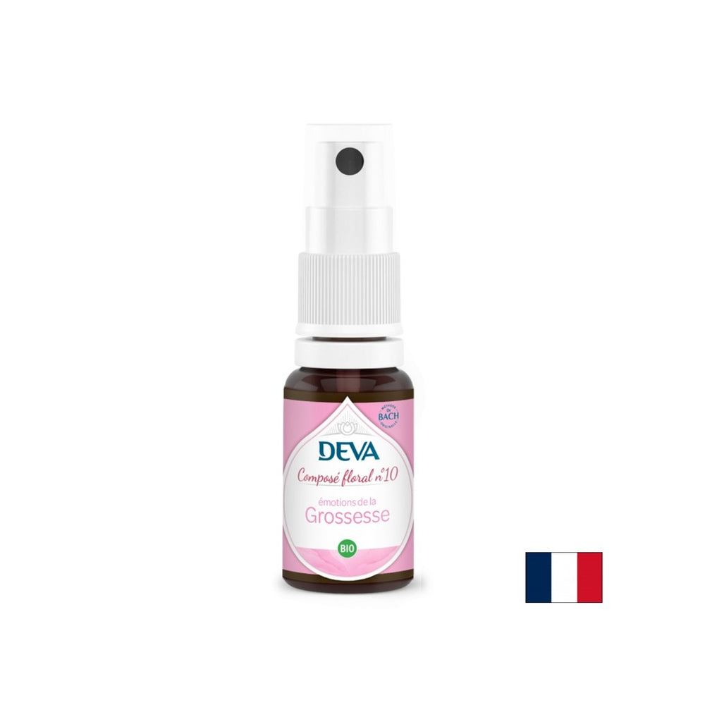 Echilibru emoțional în timpul sarcinii, esențe florale Bach nr. 10, spray 15 ml