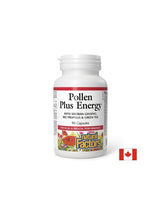 Polen Plus Energie | Cu Ginseng siberian, propolis de albine și ceai verde - 90 capsule