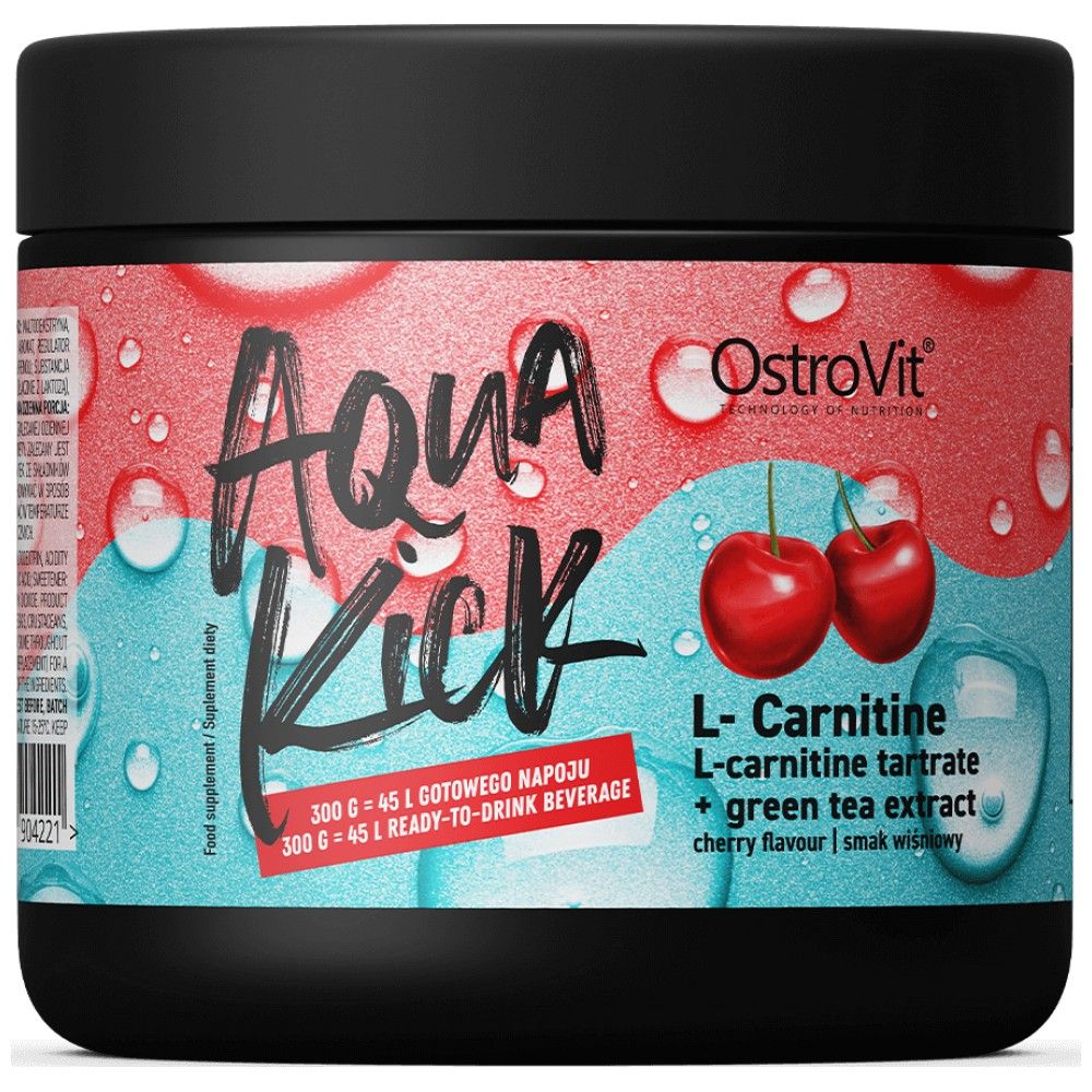 Aqua Kick / Advanced Hydration cu L-Carnitină și Ceai Verde - 300 de grame
