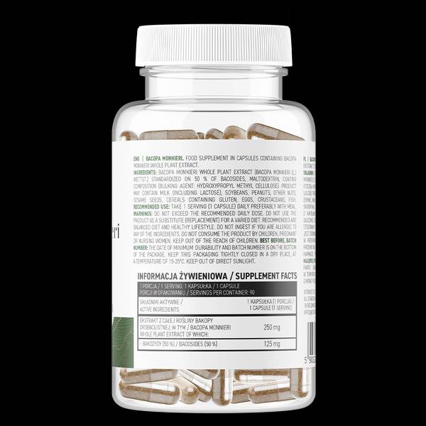 Bacopa Monnieri / Vege 90 capsule