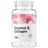 Nucă de cocos și colagen | Colagen marin cu MCT - 180 capsule
