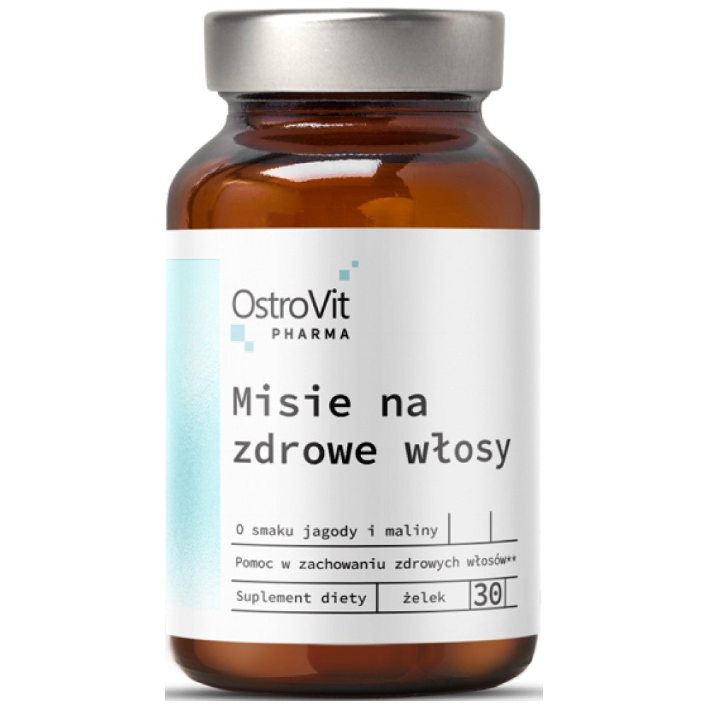 Pharma Bears / Chewable Hair, Skin, Nails Formula 30 tablete masticabile